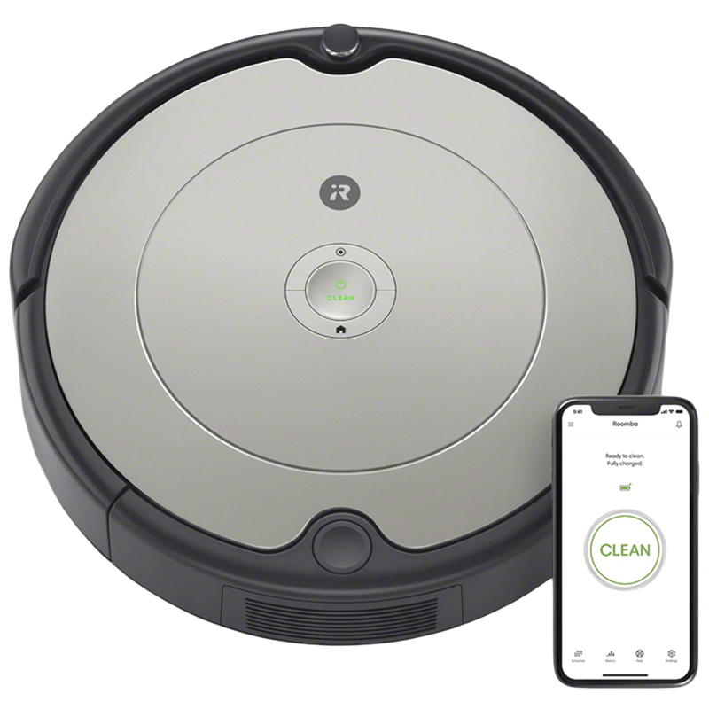 Buy IRobot Roomba Robotic Vacuum Cleaner (698, Grey) Online - Croma